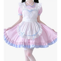 Pink Anime Maid Outfit - Pink / S - Outfit
