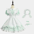 Kawaii Green Bunny Maid Outfit - Green / S - Outfit