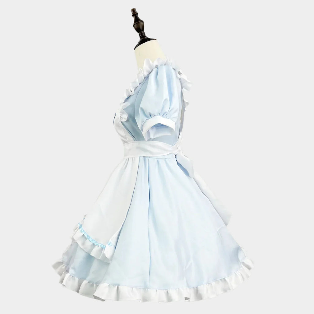 Kawaii Light Blue Bunny Maid Outfit - Outfit
