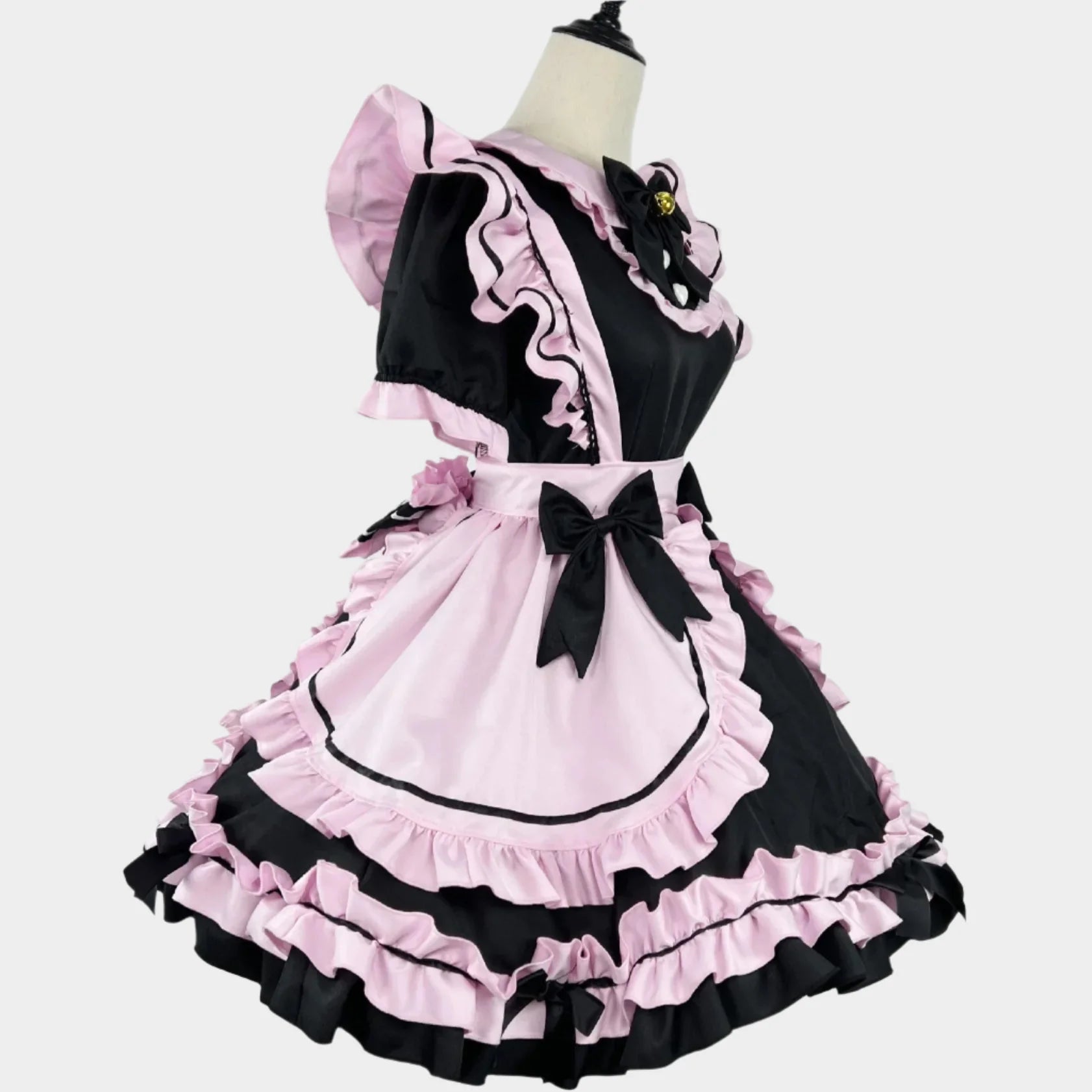 Pink and Black French Maid Outfit - Outfit