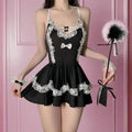 Plus Size Temptress Maid Outfit - Black / M - Outfit