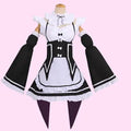 Premium Anime-Inspired Classic Maid Outfit - Black & White / S - Outfit