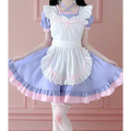 Purple Anime Maid Outfit - Purple / S