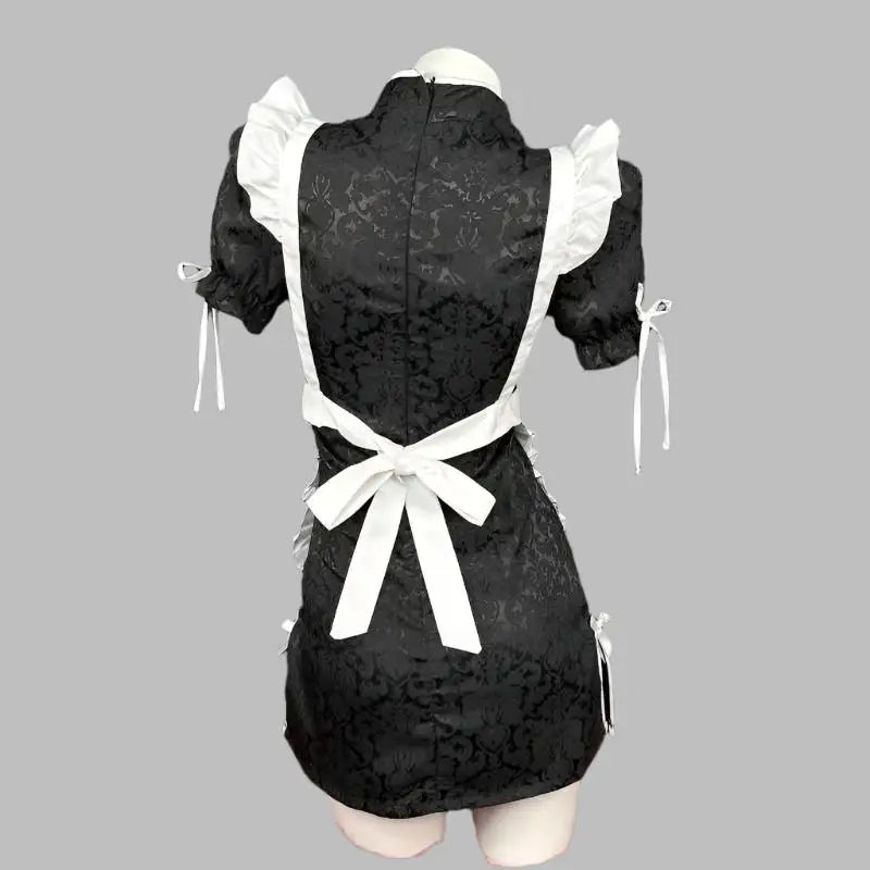 Retro Cheongsam Anime Maid Outfit - Outfit