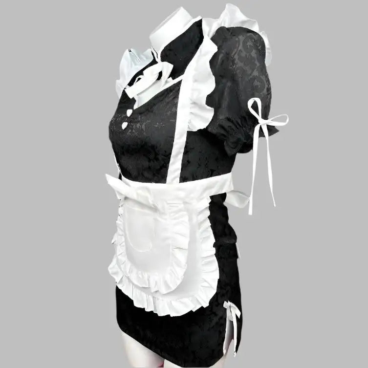 Retro Cheongsam Anime Maid Outfit - Outfit