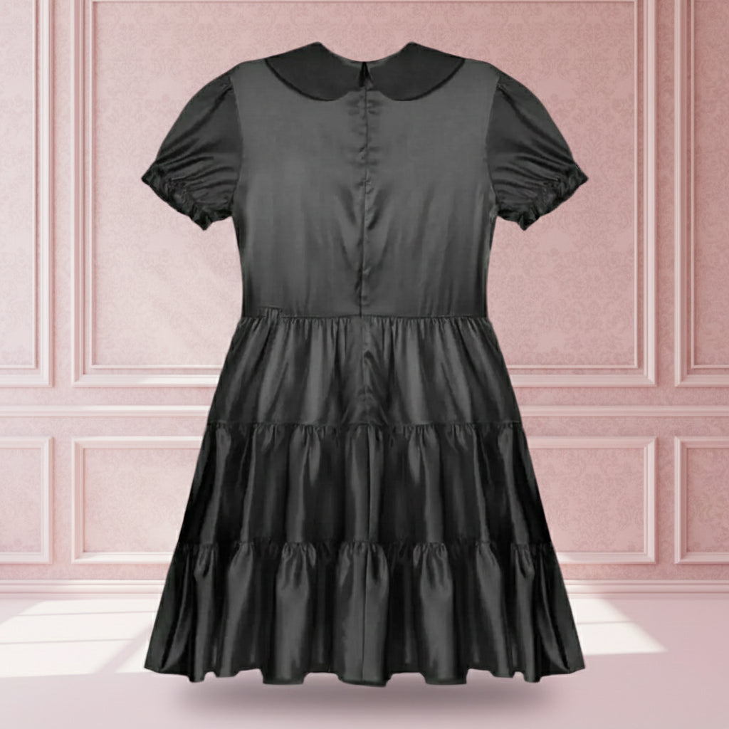 Satin Black Male Maid Outfit - Outfit