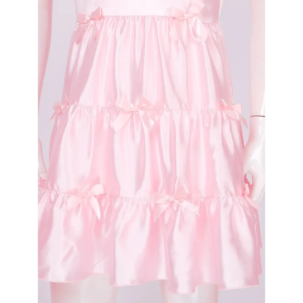 Satin Pink Male Maid Outfit - Outfit