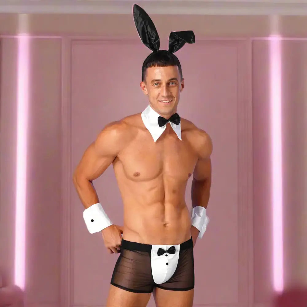 Sexy Bunny Maid Men Outfit - Outfit