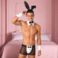 Sexy Bunny Maid Men Outfit - Black / M - Outfit