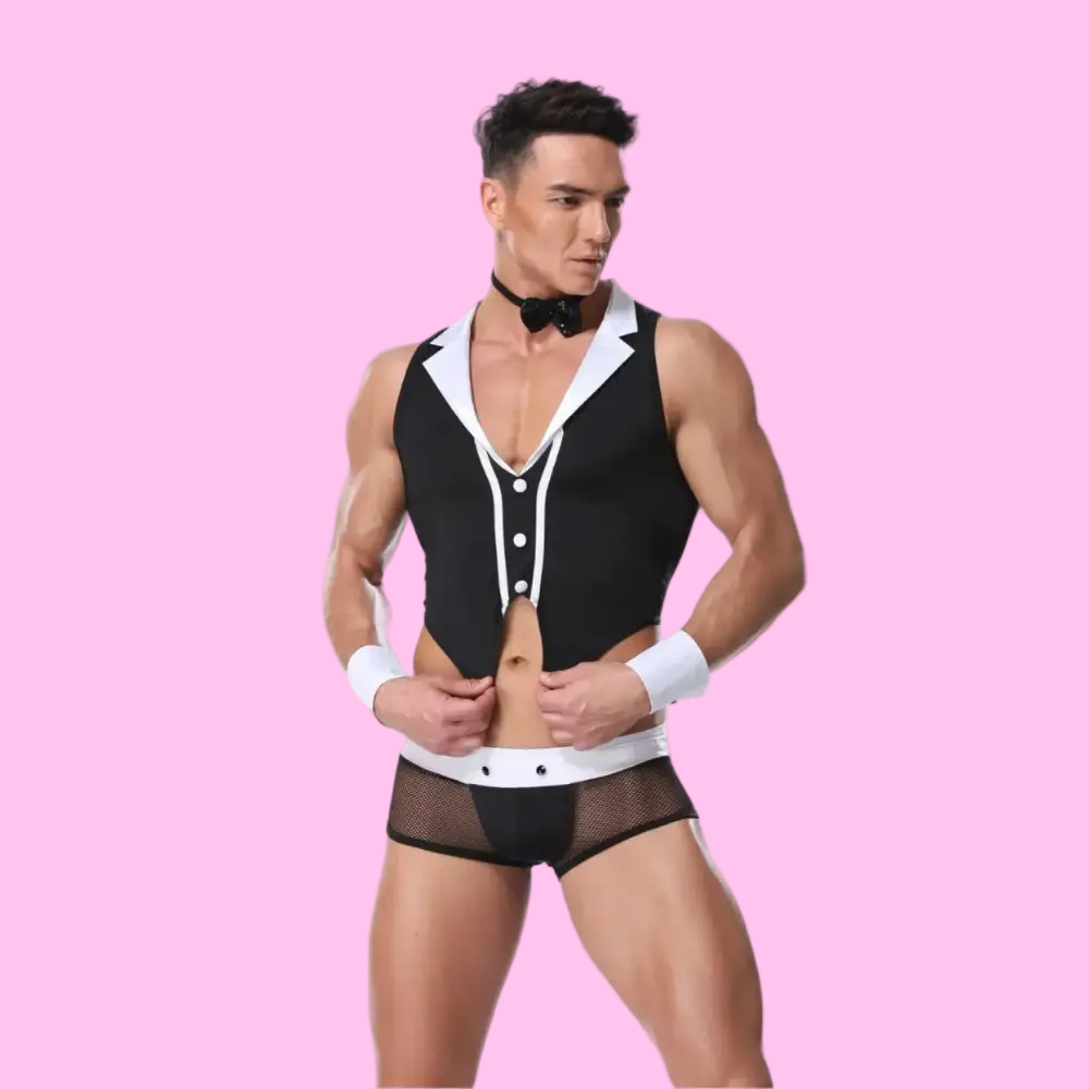 Sexy French Male Maid Outfit