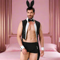 Sexy Male Maid Bunny Tuxedo Outfit - Black / M - Outfit