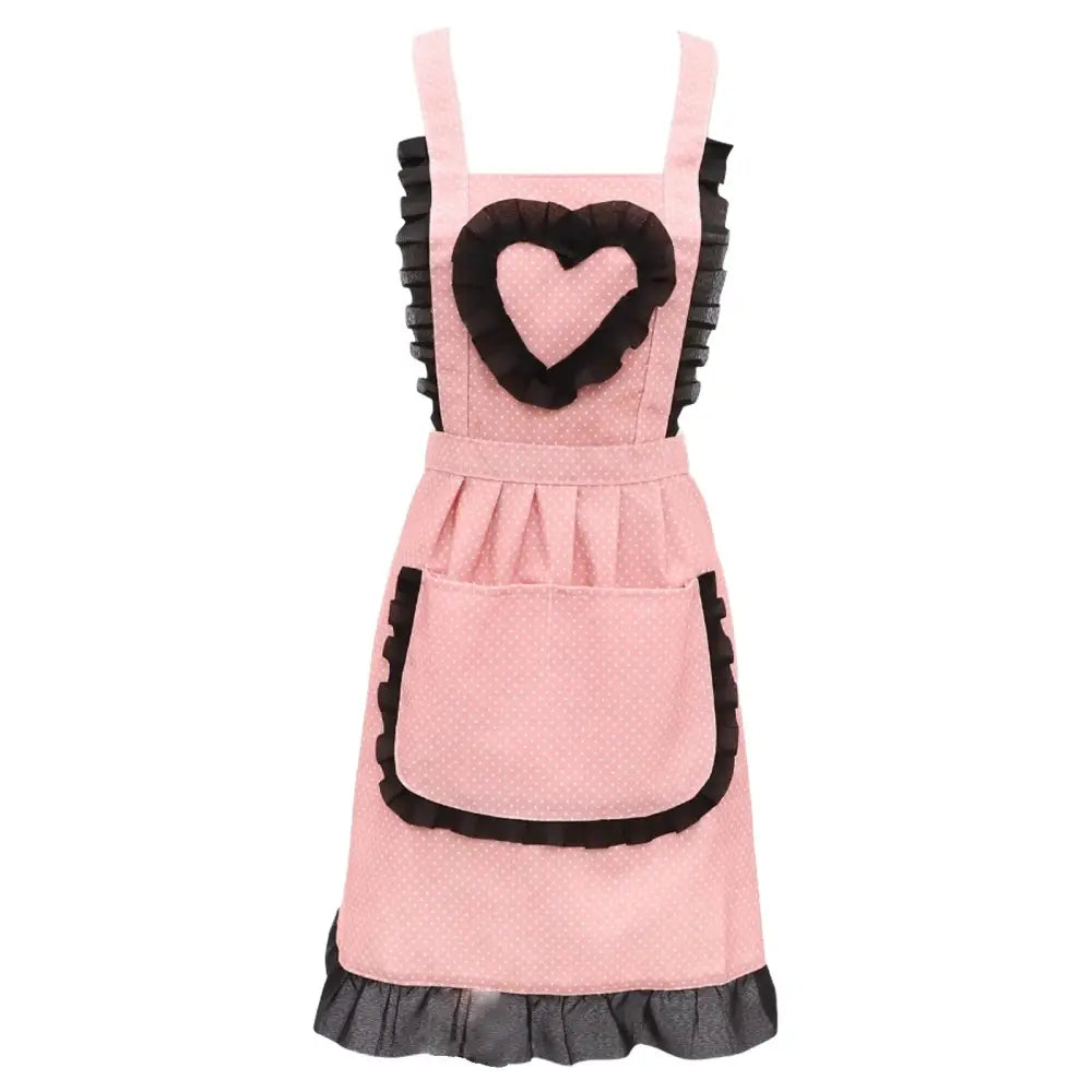 Sexy Male Maid Heart Apron Outfit - Outfit