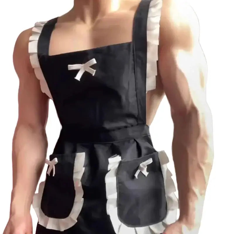 New Sexy Lingerie Women’s Erotic Suit Men’s Servant Uniform Tempting Men’s Cosplay Uniform Tempting Charm Lingerie