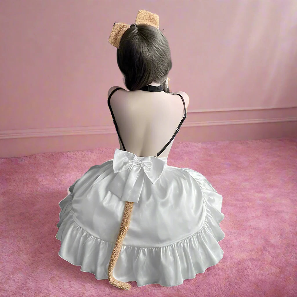 Sexy Puppy Maid Outfit - Black / One size - Outfit