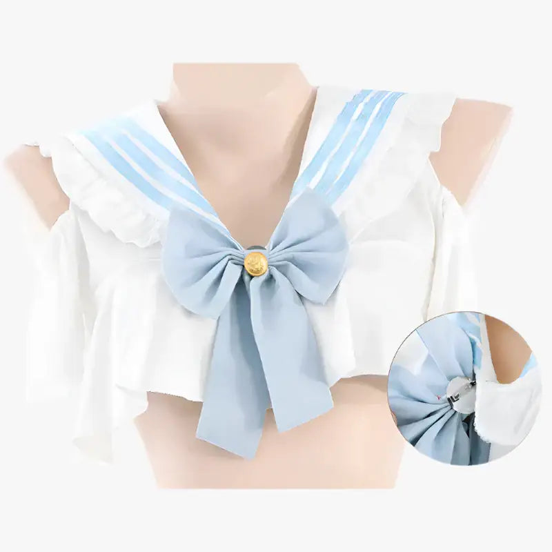 Sexy Sailor Maid Outfit - Blue / One Size - Outfit