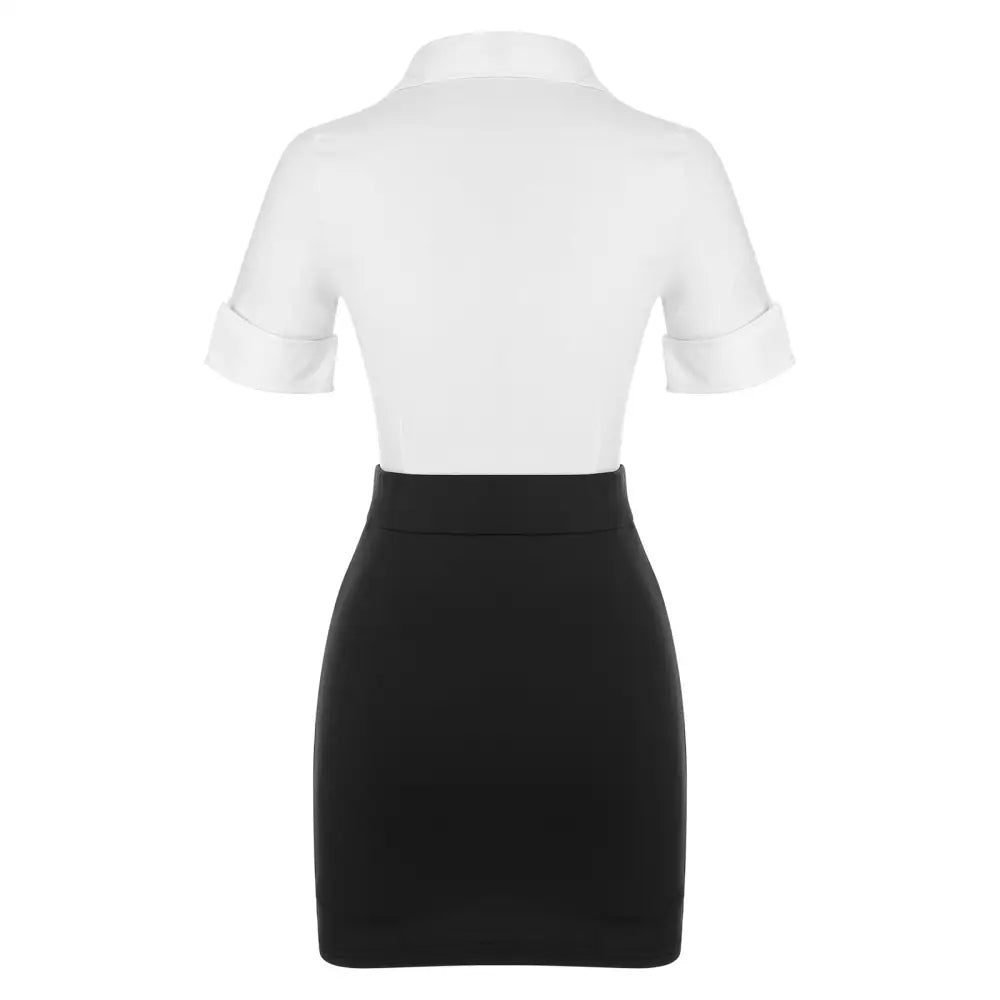 Skinny Skirt Secretary Outfit - Outfit