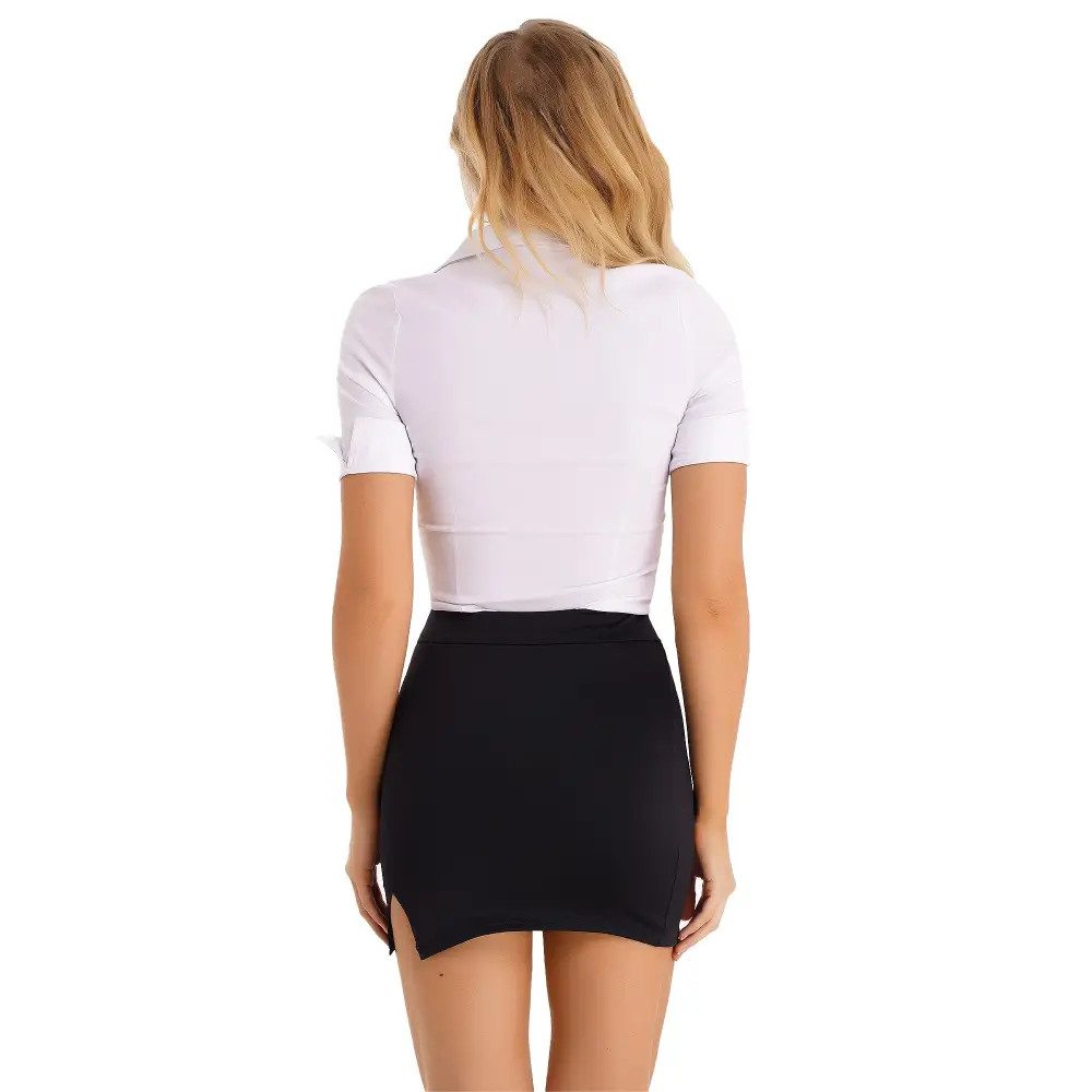 Skinny Skirt Secretary Outfit - Outfit
