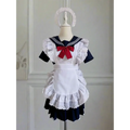 Soft Girl Maid Outfit - Navy Blue / S - Outfit
