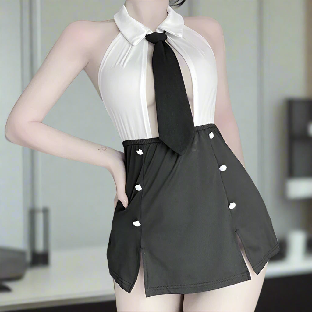 Sexy Secretary Bodysuit Outfit