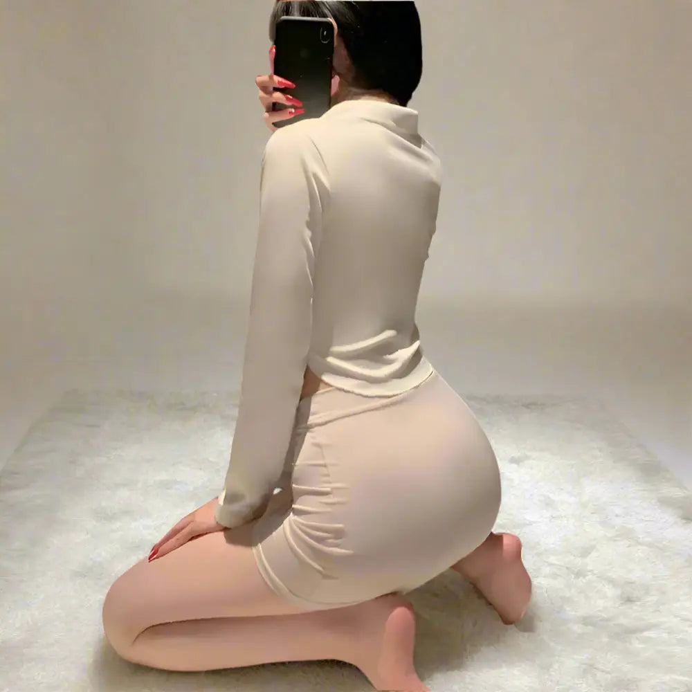 White Hot Secretary Outfit - White / One Size - Outfit